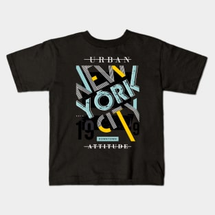 New York Urban Illustration Kids T-Shirt